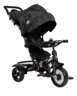 Kikka boo-триколка с въртяща седалка Alonsy 2020 Black Camouflage 2020