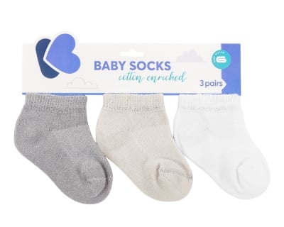 Бебешки летни чорапи Grey 0-6м
