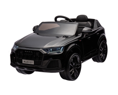 Акумулаторна кола Licensed Audi Q7 2023 Black + батерия 12V/7AH