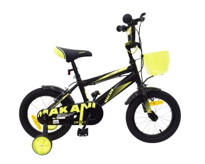 Makani Детски велосипед 16`` Diablo Black-Yellow