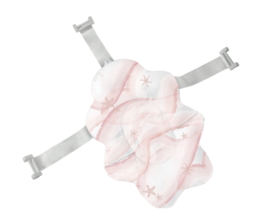 Мека подложка за вана Nubo Starfish Pink