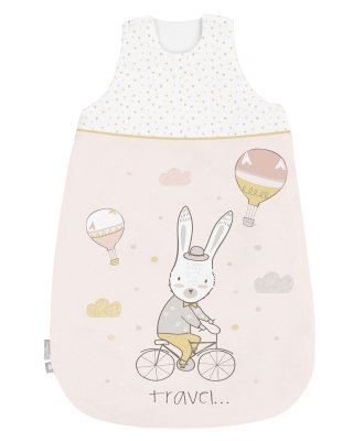 Летен спален чувал Rabbits in Love 0-6 месеца