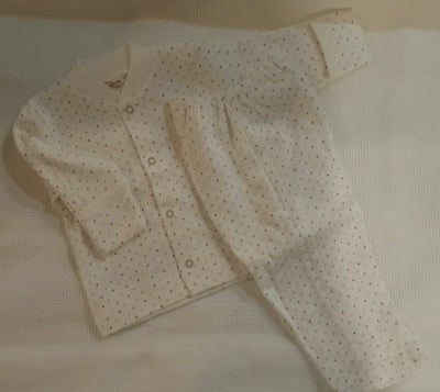 Детски комплект блузка с ританки Baby Bebitof 100% памук 0м+ 03