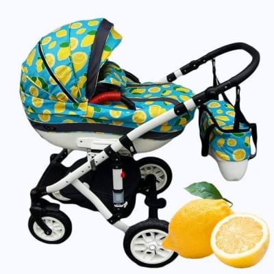 Бебешка количка 3в1 Carrera fruit цвят:lemon