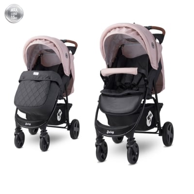 ЛЯТНА КОЛИЧКА DAISY + ПОКРИВАЛО BLACK & CAMEO ROSE