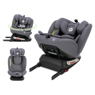 СТОЛ ЗА КОЛА CAPELLA GREY i-Size 40-150 CM ISOFIX,