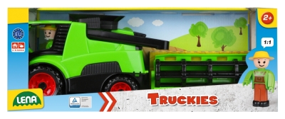Количка за игра, Lena, Комбайн, Truckies, 28 см