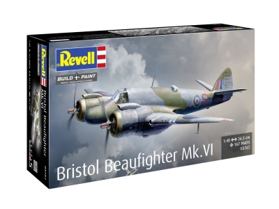 Сглобяем модел, Revell, Боен самолет Bristol Beaufighter Mk. VI, 200 части