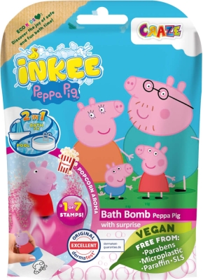 Детска добавка за баня, Craze, Peppa Pig, Бомбичка за баня