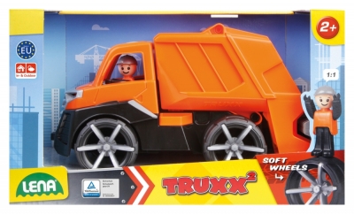 Количка за игра, Lena, Камион за боклук, Truxx² 30 см