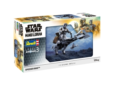 Сглобяем модел, Revell, Скоростен ездач The Mandalorian, 102 части