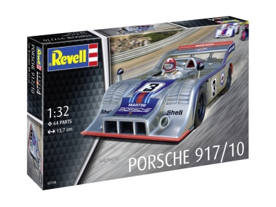 Сглобяем модел, Revell, Автомобил Porsche 917, 64 части