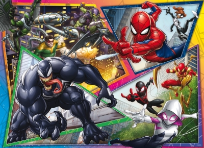Пъзел, Lisciani, Spider-man, Двулицев пъзел 150 части