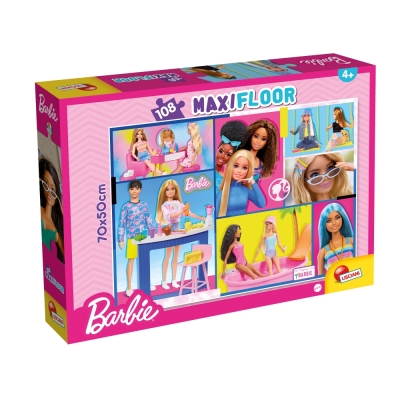 Пъзел, Lisciani, Barbie, 108 части