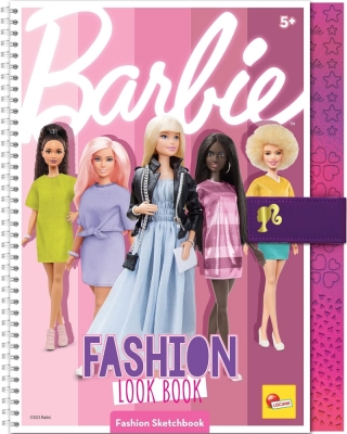 Творчески комплект, Lisciani, Barbie, Книжка модно студио
