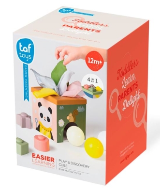 Образователна играчка, Taf Toys, Мултисензорен куб с активности