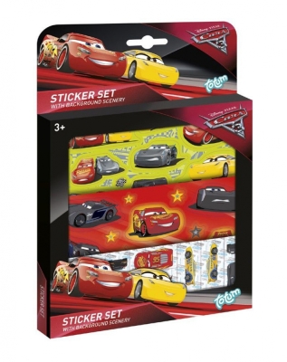 Творчески комплект, Totum, Cars 3, Декорирай сам със стикери
