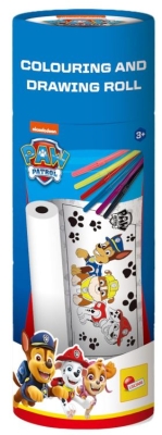 Творчески комплект, Lisciani, Paw Patrol, Ролка за оцветяване и рисуване