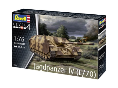 Сглобяем модел, Revell, Jagdpanzer IV L/70, 83 части