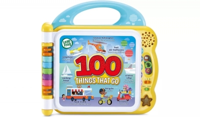 Интерактивна играчка, Vtech, Leap Frog, Занимателна книжка, 100 движещи се неща, 30 х 28 х 7 см