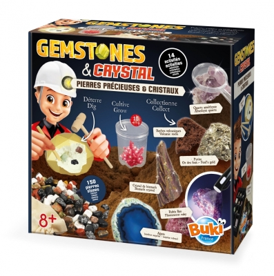 Образователен комплект, Buki France, Скали и минерали