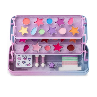 Комплект гримове, Martinelia, Малък еднорог, Метална кутия, 33 части