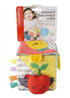 Бебешки сензорен куб, Infantino, Плодове