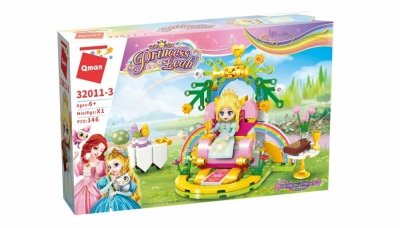 Конструктор, Qman, Princess Leah, Престол на дъгата, 146 части