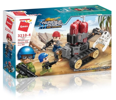 Конструктор, Qman, Биохимична щурмова машина, 90 части