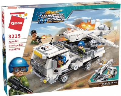 Конструктор, Qman, Високотехнологичен RV, 474 части