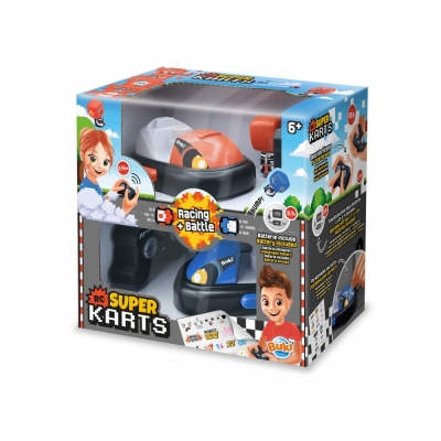 Комплект колички с дистанционно управление, Buki France, Блъскащи се колички, 2 броя