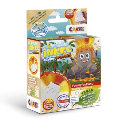 Добавка за баня, Craze, Пяна за вана, Изригващ вулкан
