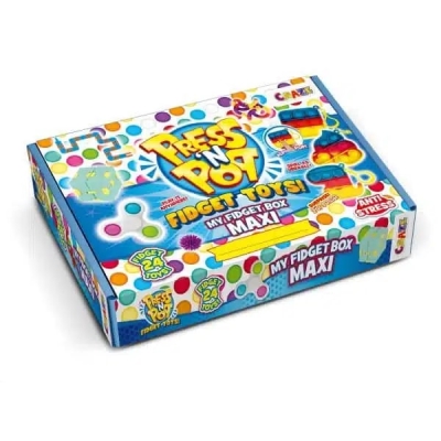 Комплект антистрес фиджет играчки, Craze, 24 броя