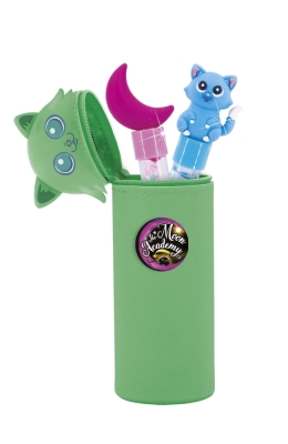 Творчески комплект, Lisciani, Направи си сам цветни химикалки с калъфче коте