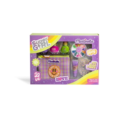 Комплект за разкрасяване, Martinelia, Супер момиче, 8 части