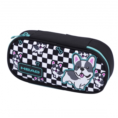 Единичен несесер без аксесоари, Head, Сладко кученце, AC6, 22 х 9 х 5 см