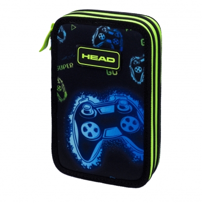 Двоен несесер без аксесоари, Head, Неонова игра, AC2, 20.5 х 13 х 4.5 см