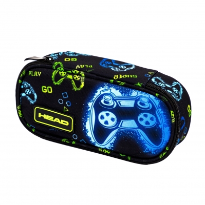 Единичен несесер без аксесоари, Head, Неонова игра, AC6, 22 х 9 х 5 см