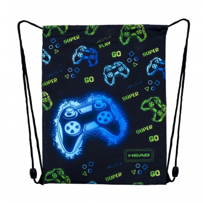Чанта за спортен екип, Head, Неонова игра, AD1, 44 × 33 см