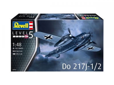 Сглобяем модел, Revell, Do 217J-1/2, 192 части
