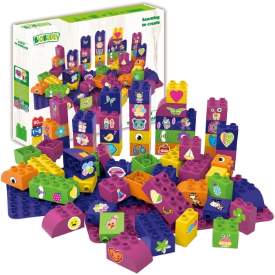 Конструктор, BioBuddi, Образователни кубчета 60бр.