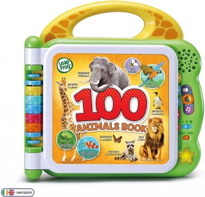 Интерактивна играчка, Vtech, Leap Frog, Занимателна книжка 100 животни