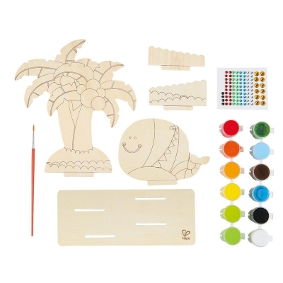 Творчески комплект, Hape, Тропически остров, Оцвети и играй