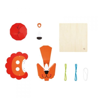 Творчески комплект, Hape, Направи си сам картина и маска, Лъв