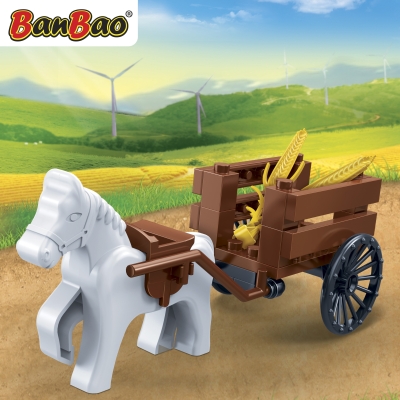 Мини Конструктор, Ban Bao, Конче впряг, 27 части
