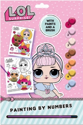 Творчески комплект, Totum, LOL Surprise, Оцвети по номера