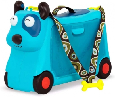 Детски куфар, Battat, Коте, Син