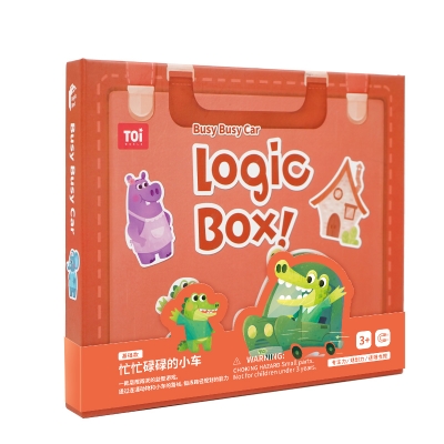 Образователна игра, Toi World, Логическа кутия, Пълни автомобили