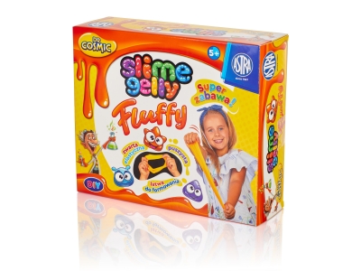 Творчески комплект, Astra, Направи си сам слайм желе, Оранжев