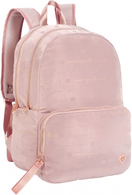 Ученическа раница, Miss Lemonade, Flirt, 44.5 x 33 x 16 см, Розов